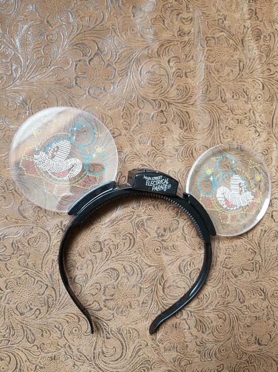 Disney Accessories - Disney Parks Main Street Electrical Parade Light-Up Ears Headband Mickey Mouse